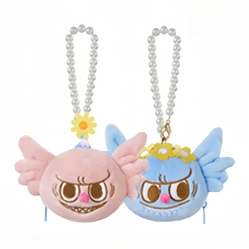 thumbnail image 1 of Nueva y auténtica figura de anime Labubu The Monsters Party Series, peluche con forma de bolso divertido con colgante, colección Labubu, regalo para niños, 1 of 5