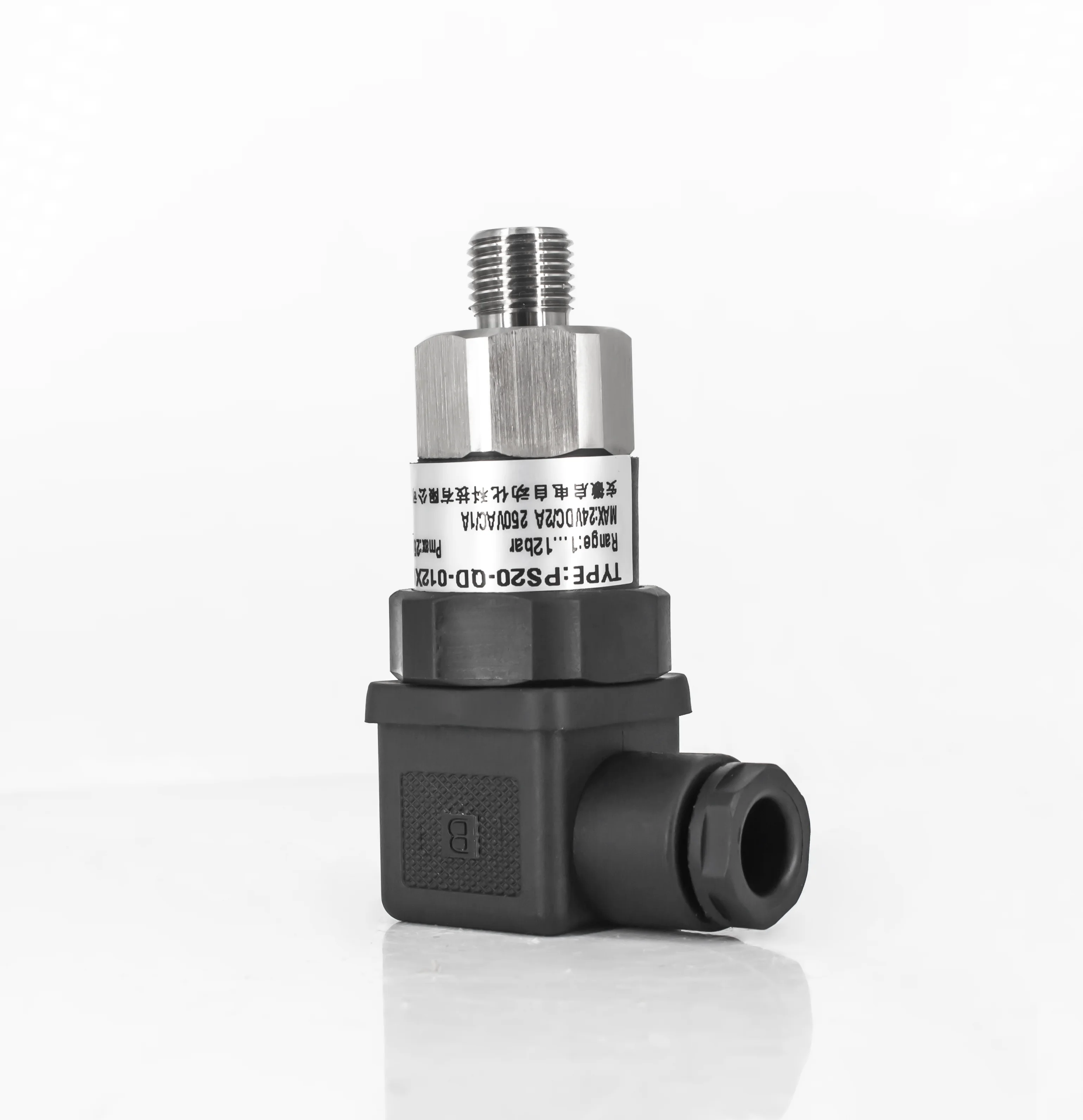 20-200bar 50bar 12bar Mechanical pressure switch piston type stainless steel diaphragm adjustable pressure switch