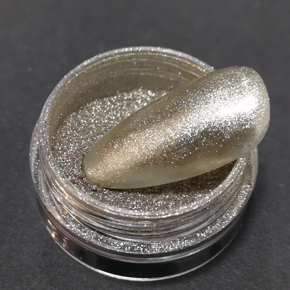 Ultra Bright Mirror Effect Crystal Nail Pigment Powder
