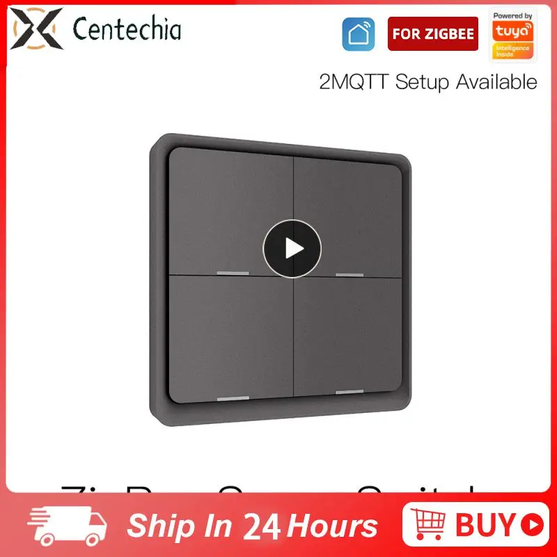 

Умный переключатель Tuya, 4 клавиши, 12 кнопок автоматизации, оборудование для граффити, питание от аккумулятора