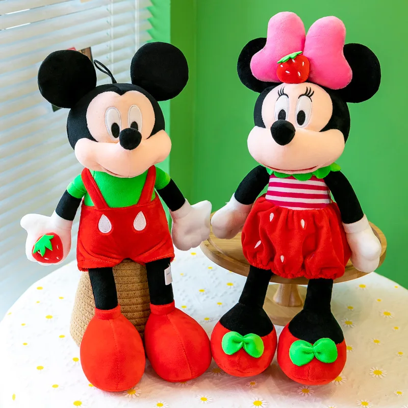 Hot Sale High Quality Mickey Mouse Plush toys Mickey Minnie Dolls Birthday Wedding Gifts Children Baby Christmas Gifts 3
