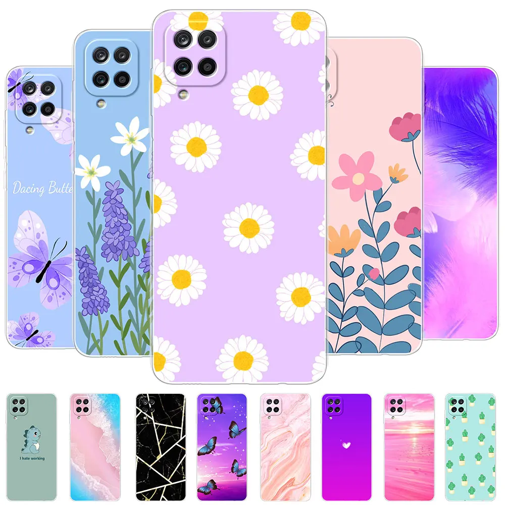 Per Samsung M12 Case 6.5 "Cover Posteriore In Silicone Morbido Tpu Per Samsung Galaxy M12 Fundas Custodie Per Samsung M12 Clear Bumper Coque
