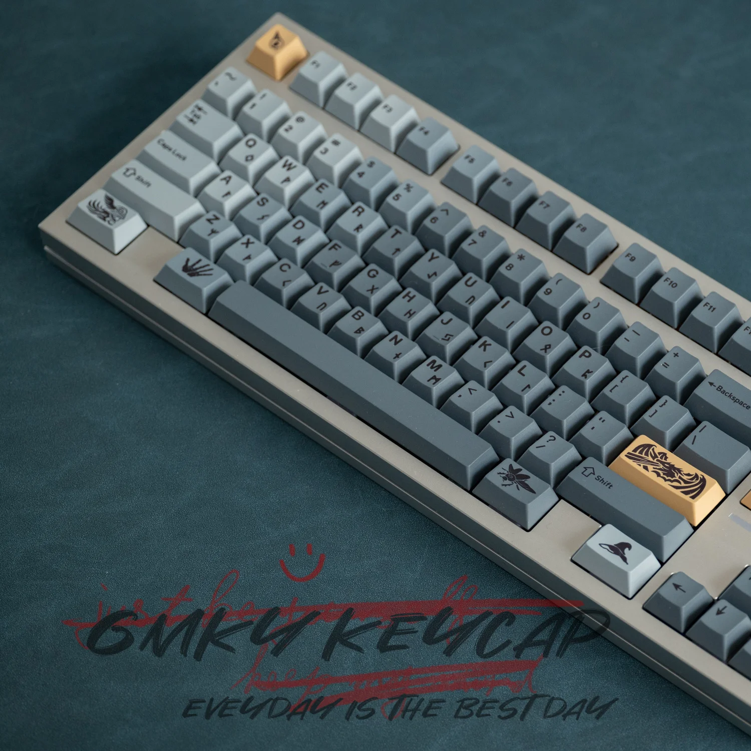 Колпачки для ключей GMKY с кольцом для стариков вишня PBT колпачки для клавиш с краской-подделкой Вишневый профиль для механической игровой клавиатуры