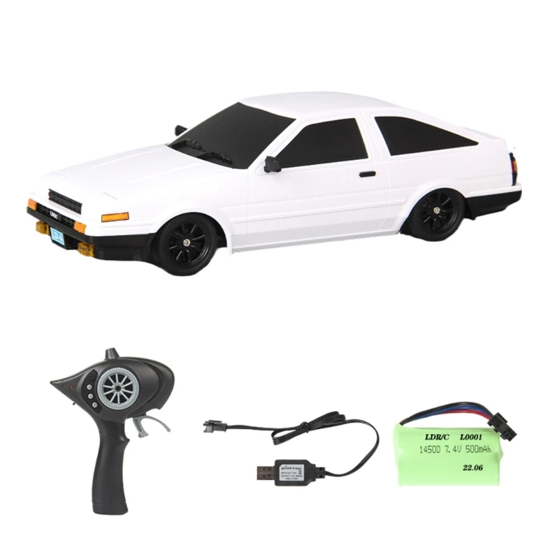 1:18 Remote Control Car Model RC Drift Car Toy Simulation Rear Wheel Drive PlayVehicle Racing Car Gift Kids Adult Toy