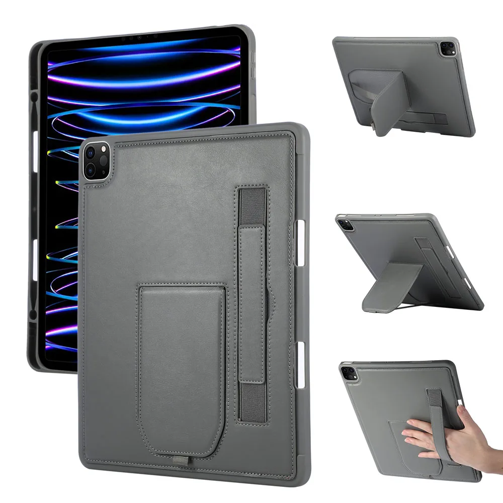 Durable Shockproof Tablet Case with Kickstand & Wrist Strap
