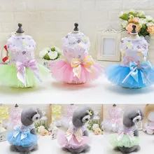 Pet Dog Princess Dress for Small Dogs Chihuahua Yorkshire Summer Puppy Dress Clothes for Dogs Skirts Pet Cat Dress