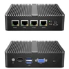 Celeron J4125 Quad Core Computer Fanless Soft Router Mini PC 4*Intel i226 2.5G LAN HD VGA pfSense Firewall Appliance ESXI AES-NI 1
