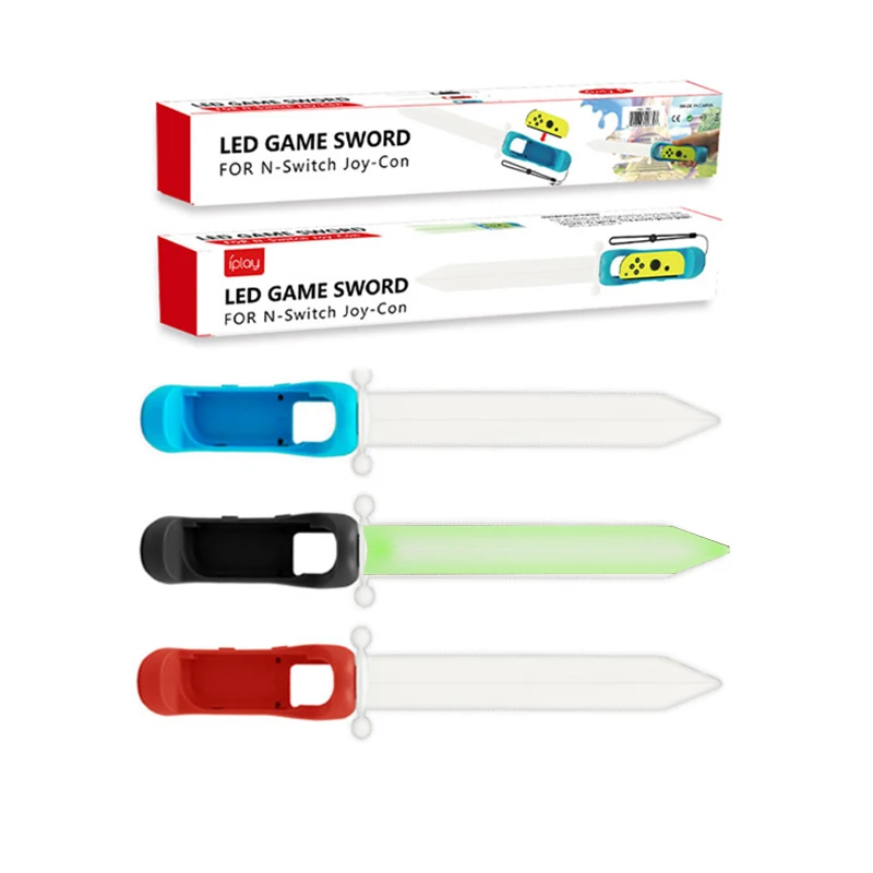 Per Nintendo Switch Led Gioco Spada Joy Contro Impugnatura A Mano Spada Per The Legend Of Zelda: Skyward Sword Hd Solo Per Joy-Con Giusto