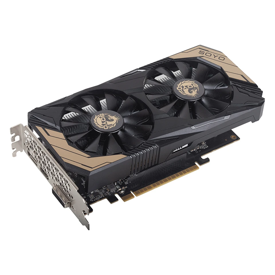SOYO GeForce GTX1050Ti Monarch Dragon 4G Graphics Card GDDR5