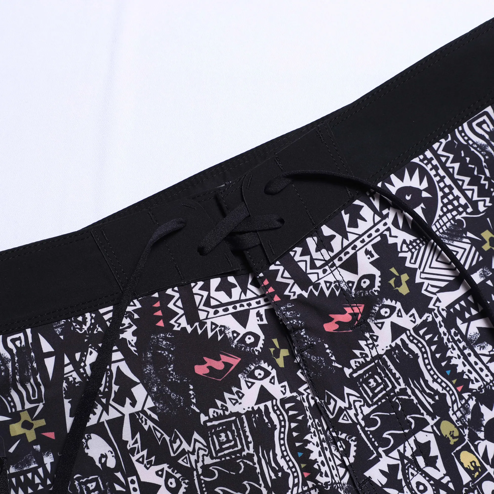 Men's Beach Shorts Quick Dry Waterproof Animal Print Zipper Side Pocket Shorts