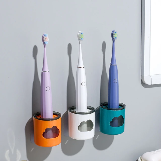 Portaspazzolino elettrico universale portaspazzolino porta dentifricio  rasoio Dispenser per spazzolino da denti strumenti per Organizer da
