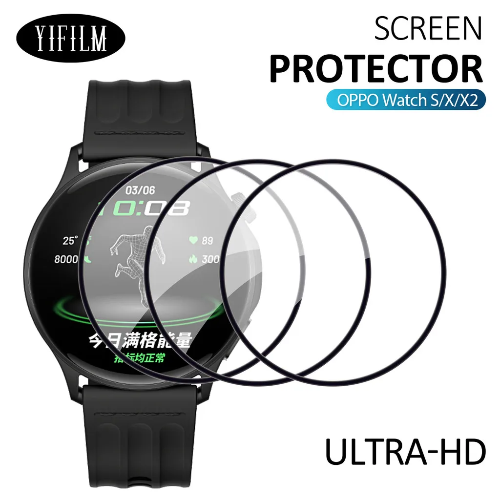 HD Clear Full Coverage Screen Protector Film - Anti-scratch Smartwatch Accessory