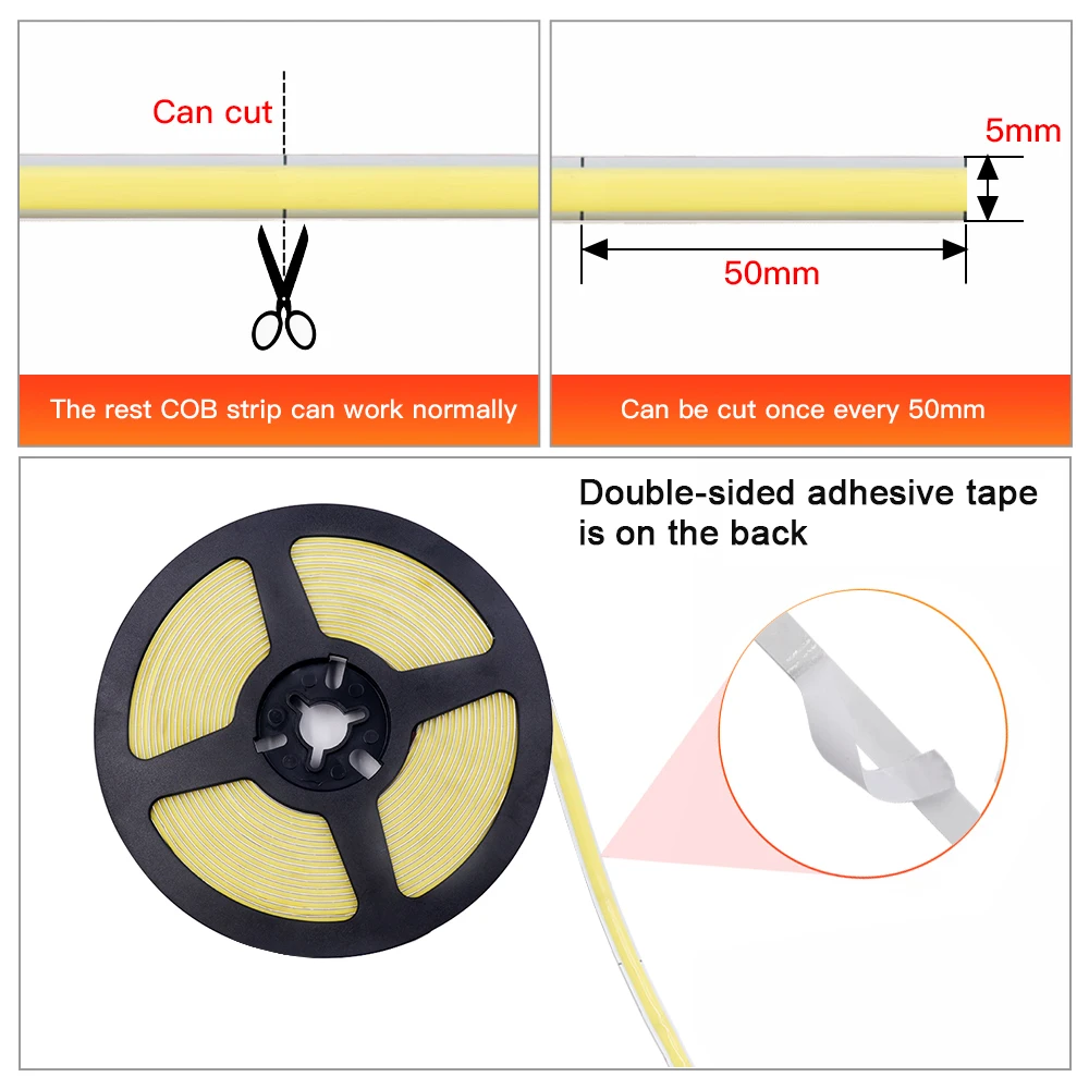 5mm 5V klas LED svléknout se lehký USB vysoký hustota lineární osvětlení 320led/m stmívatelné pružné LED páska teplý přirozený bílý 9 barvivo