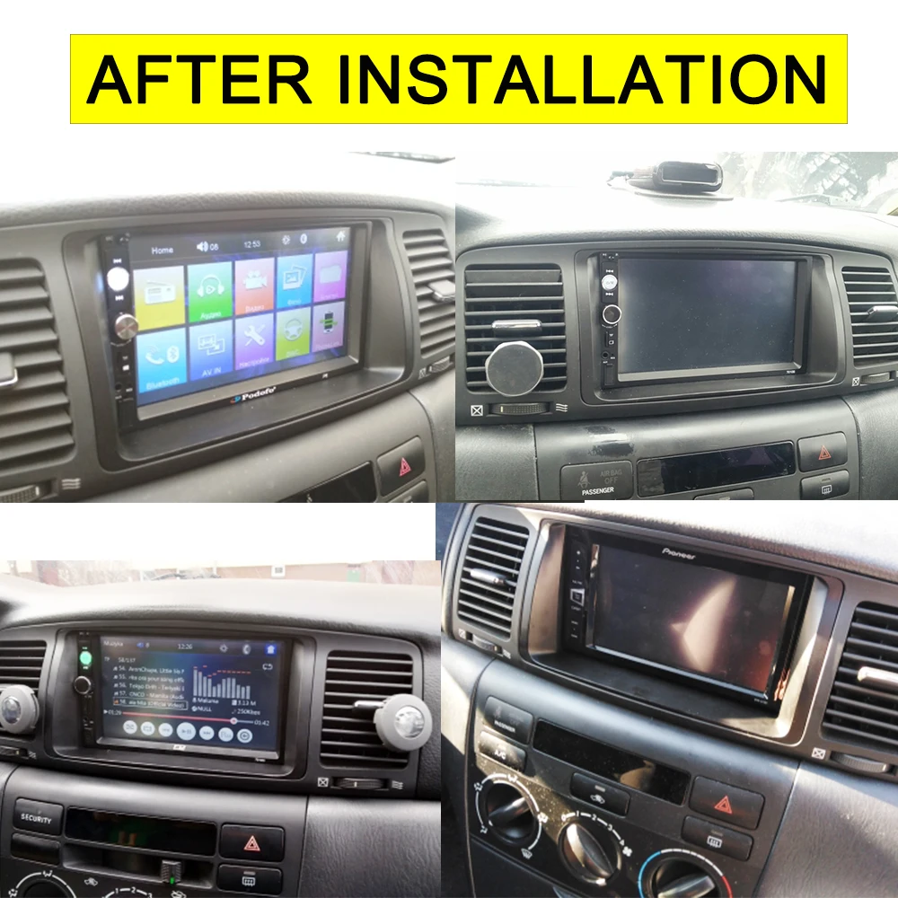 Toyota Corolla 2001-2006   þ, GPS CD ׷ г  Ʈ ġ Ʈ ŰƮ  þ DVD ÷̾ ̽ ÷Ʈ