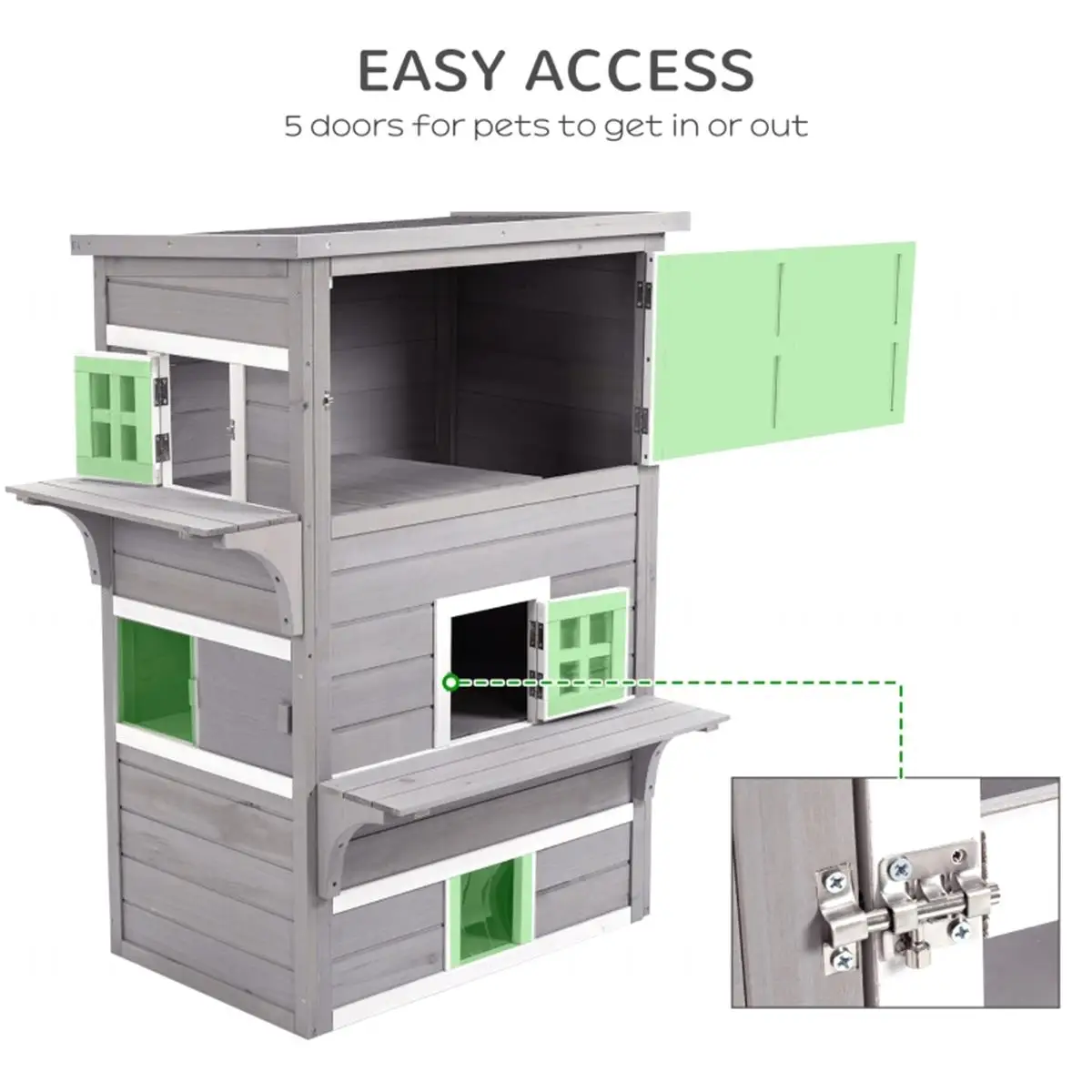 Cozy Cat House-Warm & Stylish Indoor Pet Shelter, Ideal for Cats & Kittens, Soft Plush Bed, Durable Easy Clean