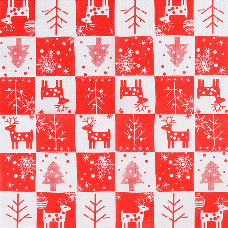 Paper Napkins Tissue Paper Decoration Paper Christmas Napkins Disposable Soft Paper Wipes Snowman Printed Tissue Home Party Placemat Decoration Cutlery Supplies