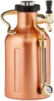 uKeg Carbonated Growler-Great Gift for Beer Lovers, 64 oz, Copper 1