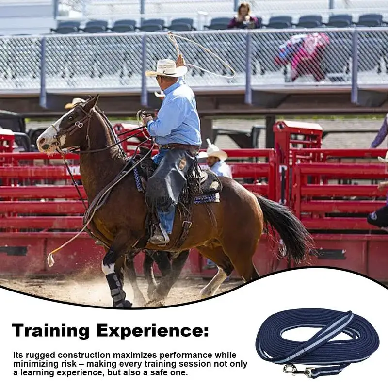 Horse Training Lunge Training Horse Equine Ergonomic Lunge Lead Rope Horse Riding Enthusiasts Precision Exercise Lunge Rope For 4