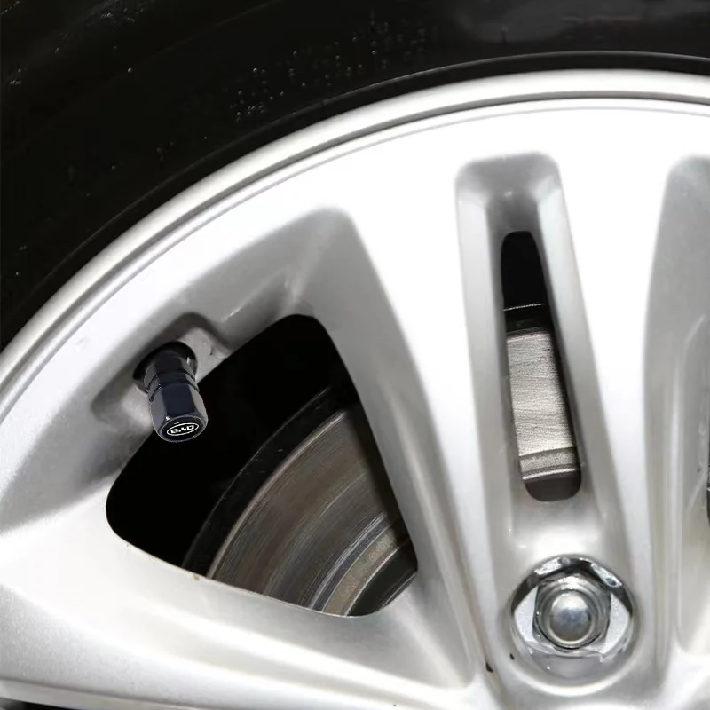 4Pcs Metal Alloy Car Tyre Stem Air Valve Caps for Audi A3 A4 A6 A7 A8