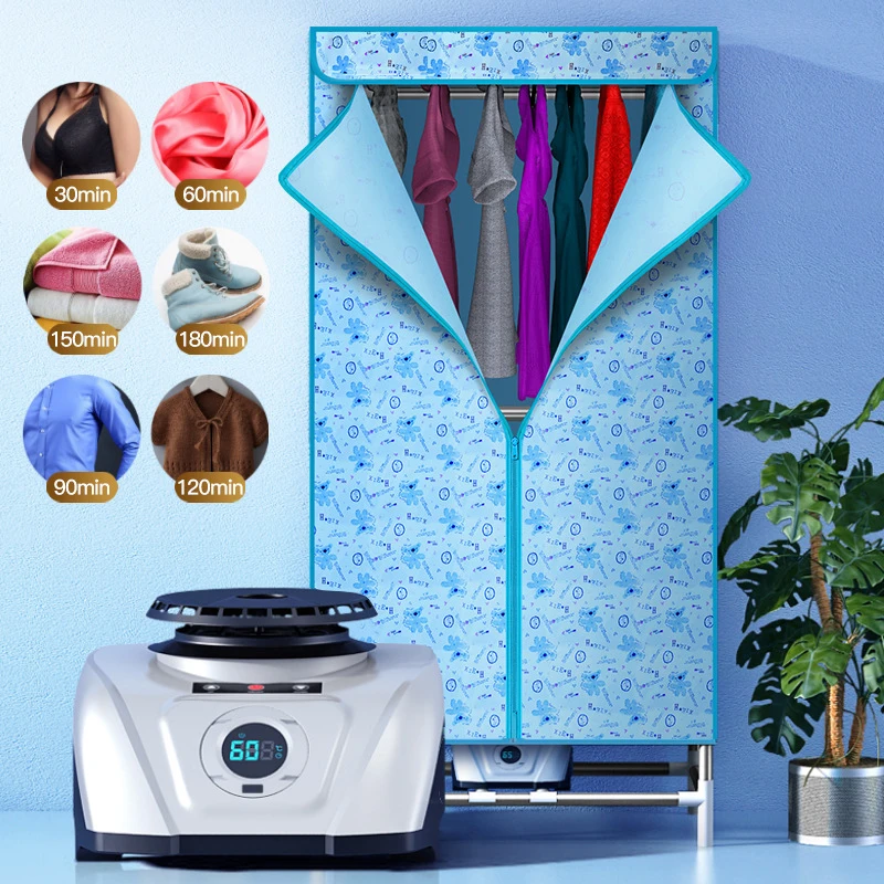 Double Layers of Large Capacity Clothes Dryers Household Quickdrying