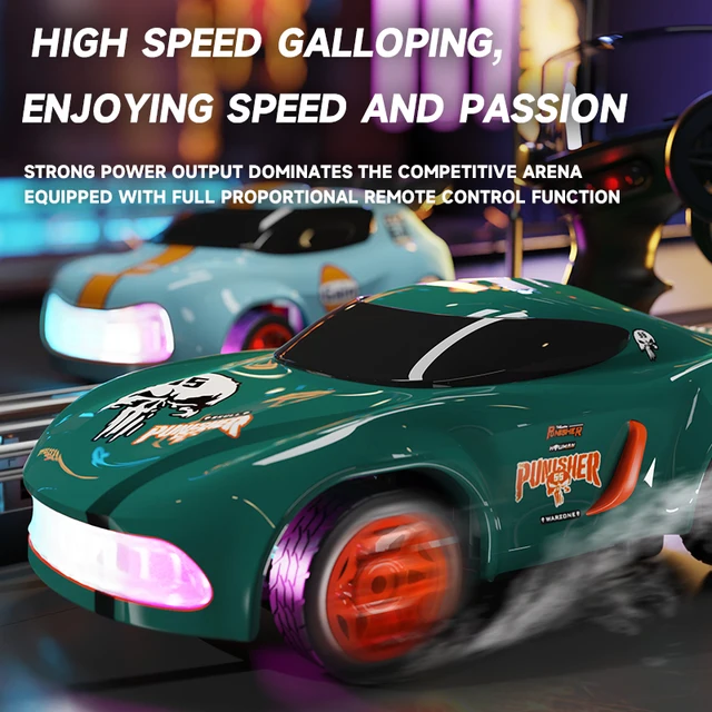 1/64 2.4G High speed Drift Rc Car 4WD Remote Control Car Four Wheel Drive Radio Controlled Mini GTR Racing Model Boy Toy Gift 3