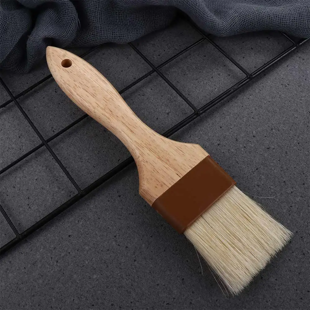Description Picture 3 of itemBaking BBQ Boar Bristles Kitchen Grill Basting Brush Sauce Baster Pastry Brush Marinade Tool