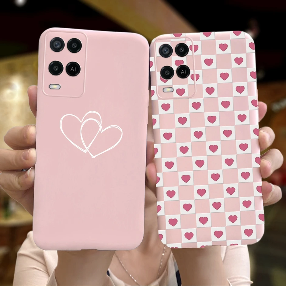 Custodia Per Telefono Per Oppo A54 4G 6.51 "Custodia In Silicone Stampa Verniciata Custodie Protettive Per Oppo A54 A54 4G Tpu Cover Posteriore Morbid