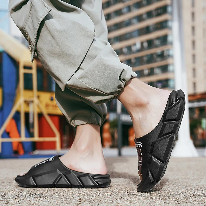 Slip Slippers for Men Non-Slip Outdoor Soft With Thick SoleSlipper for Indoor Foam Sliders_voghion.com