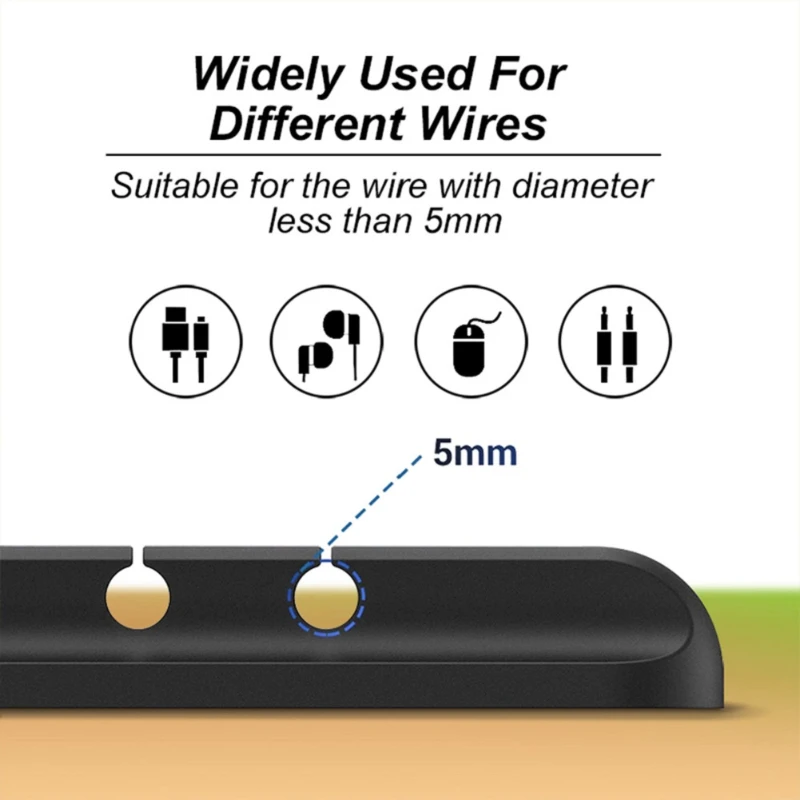 Smart Cable Holder Silicone Flexible Cable Winder Wire Organizer Cord Desk Winder Desktop Tidy Holder for USB Keyboard Earphone cable organizer
