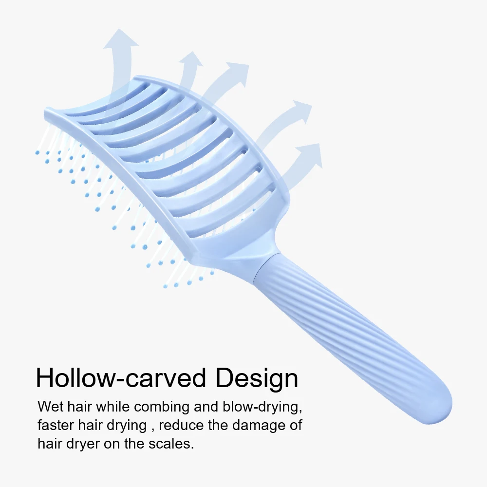 Women Air Cushion Comb 7 Style Random Colors Detangling Hair Brsuh Anti-Static Massage Comb Dry Wet Hair Comb Hairdressing Tools 3