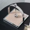 Dining Paper Towel Holder Tissue Base Tabletop Tissue Holder Square Napkin Stand for Countertop Kitchen Picnics Party Restaurant 3