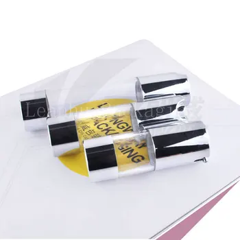 15ml 30ml 50ml 20pc/lot empty silver airless dispenser plastic pump for cosmetics and skin care eye cream airless travel bottles - Thumbnail 3