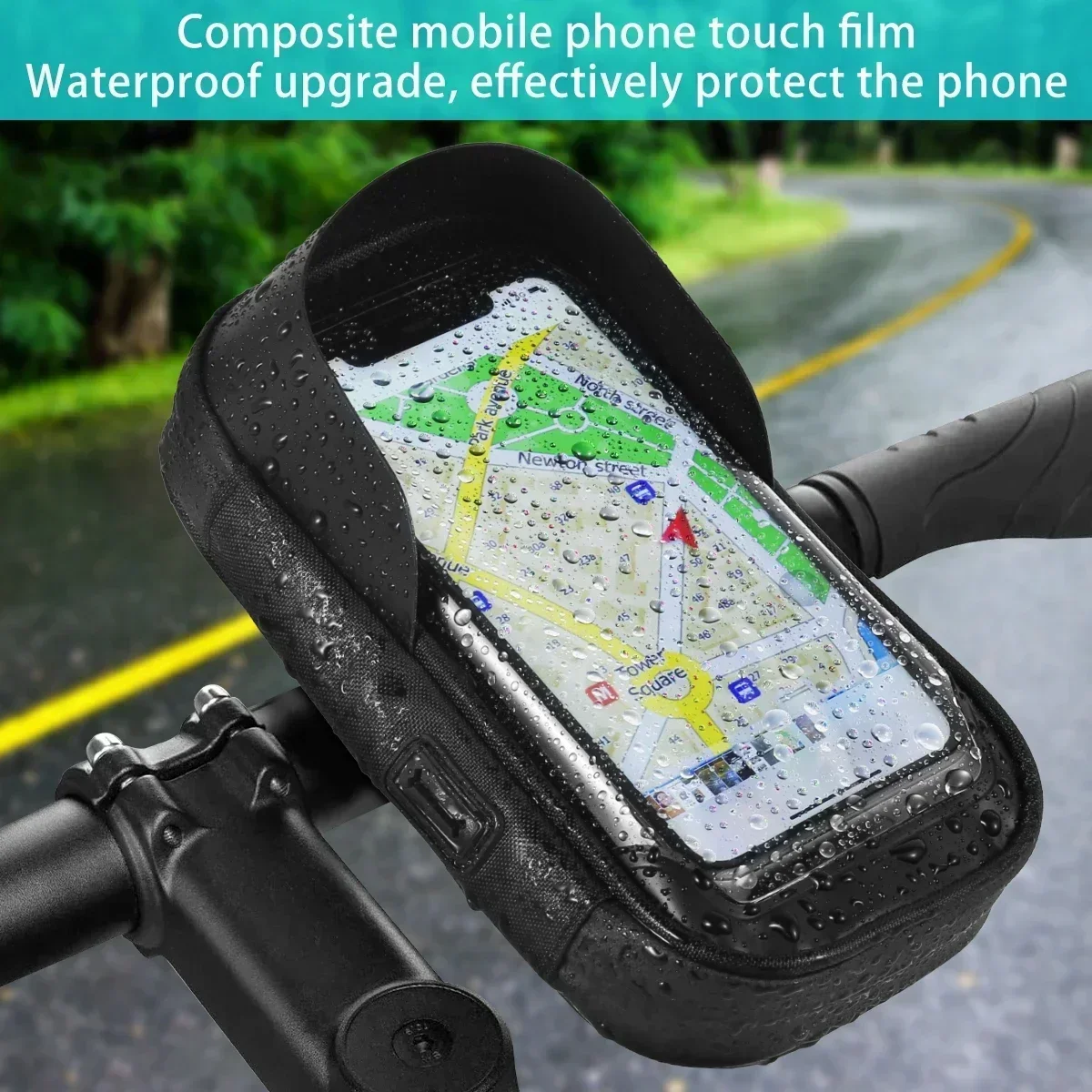 Phone Holder 360 Rotation Waterproof for Bicycle