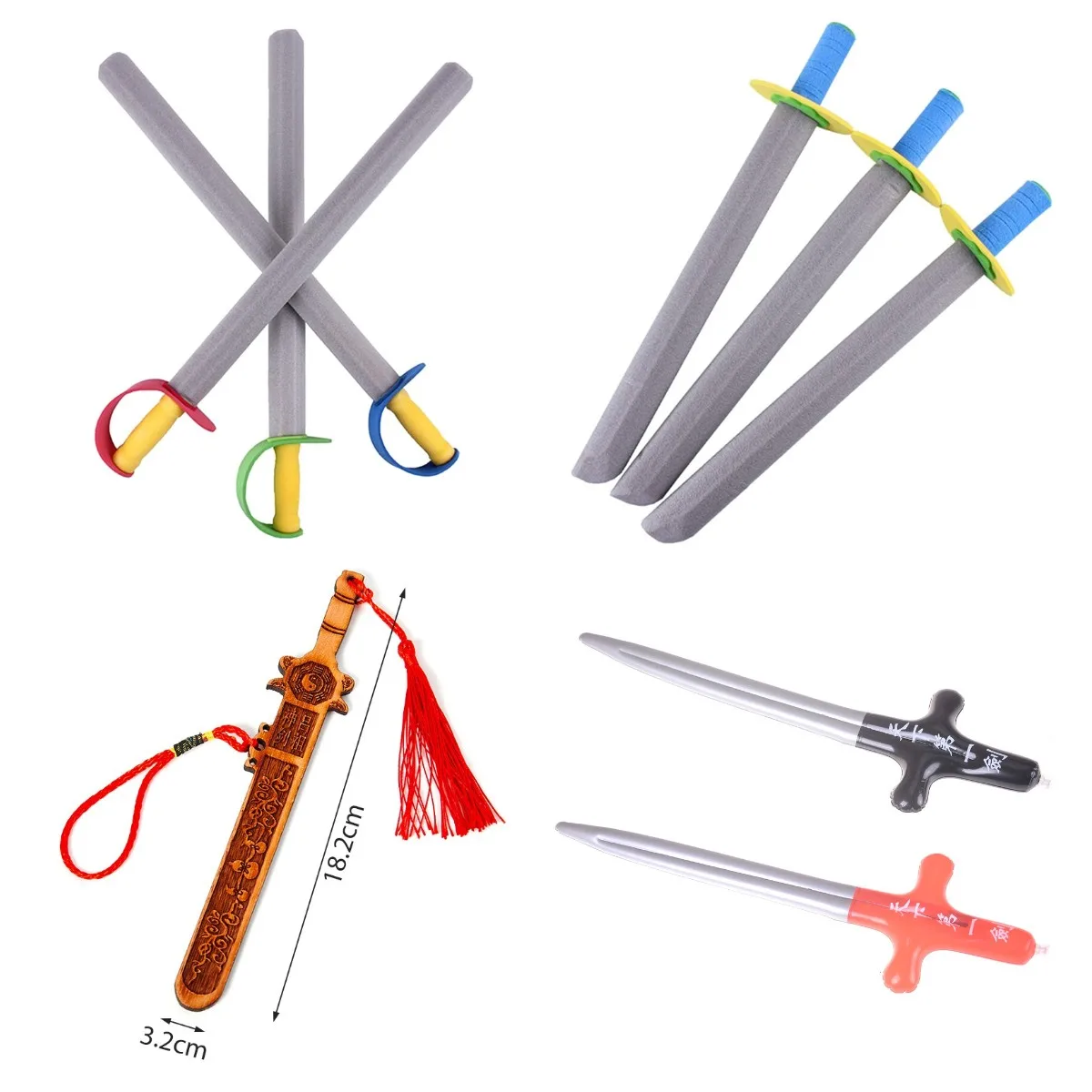 

Creative EVA Foam Sword Knife Weapon Safety Performance Props Cosplay Costume Role Play Novelty Toy for Children Adults