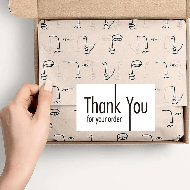 White Thank You Cards Thank You Notes Wedding Shower Wedding Small Business Graduation Bridal Shower 50pcs/pack