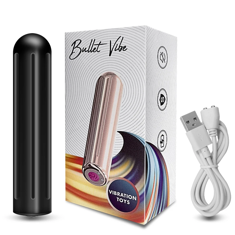 Speeds Bullet 10 Vibrator Mini Powerful Sex Toy for Women G-Spot Clitoris Stimulator USB Rechargeable Dild_voghion.com