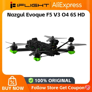 IFlight Nazgul Evoque F5 V3 O4 6S HD - Quadcopter drone FPV Freestyle da 5 pollici con unità aerea O4 Pro