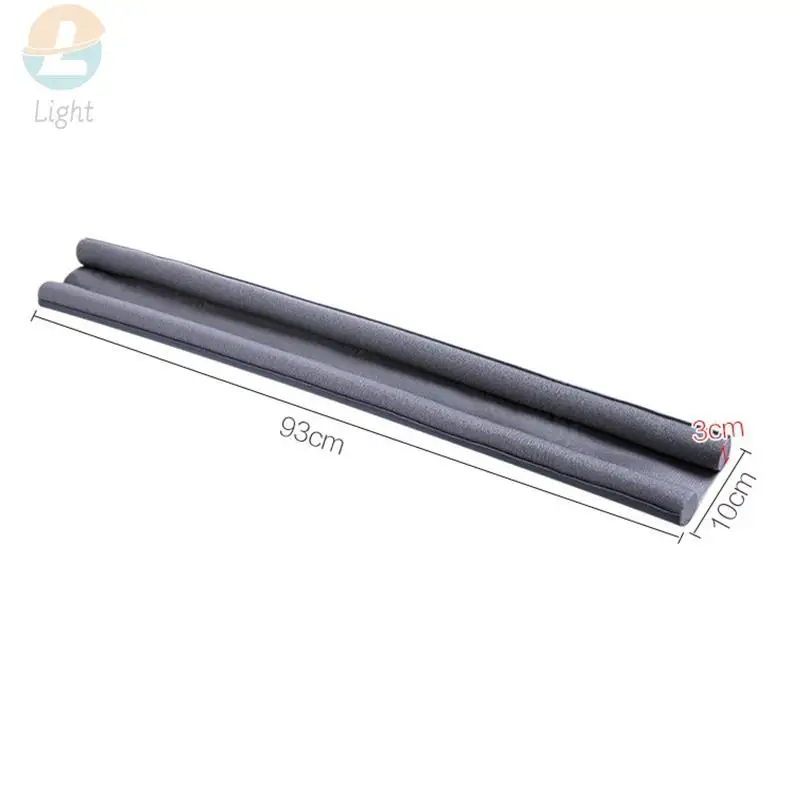 93cm*10cm Flexible Door Bottom Sealing Strip Sound Proof Noise Reduction Under Door Draft Stopper Dust Proof Window Strip