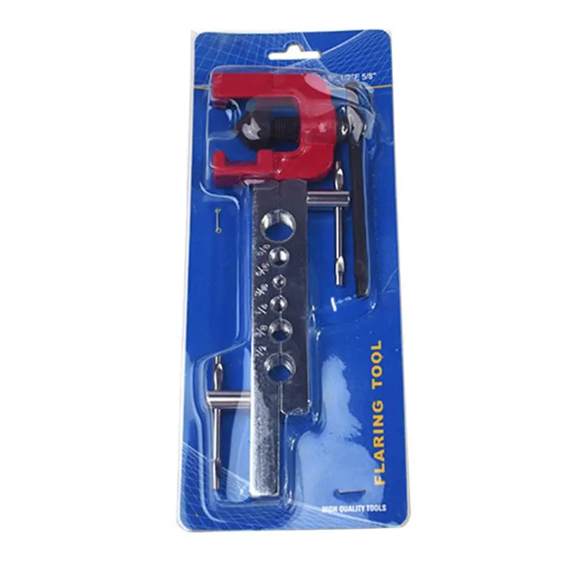 

High Hardness Tubing Eccentric Cone Type Flaring Tool Set Tube Expansion Reamer Manual Tool Labor-saving Design Durable
