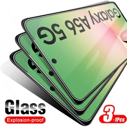 Premium Clear Tempered Glass Screen Protector Set - 3 Pieces - Samsung A16 5G (1Piece)