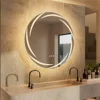 LUVODI Illuminated Bathroom Wall Mirror with Light Circle Backlit LED Bath Vanity Mirror Defog 1