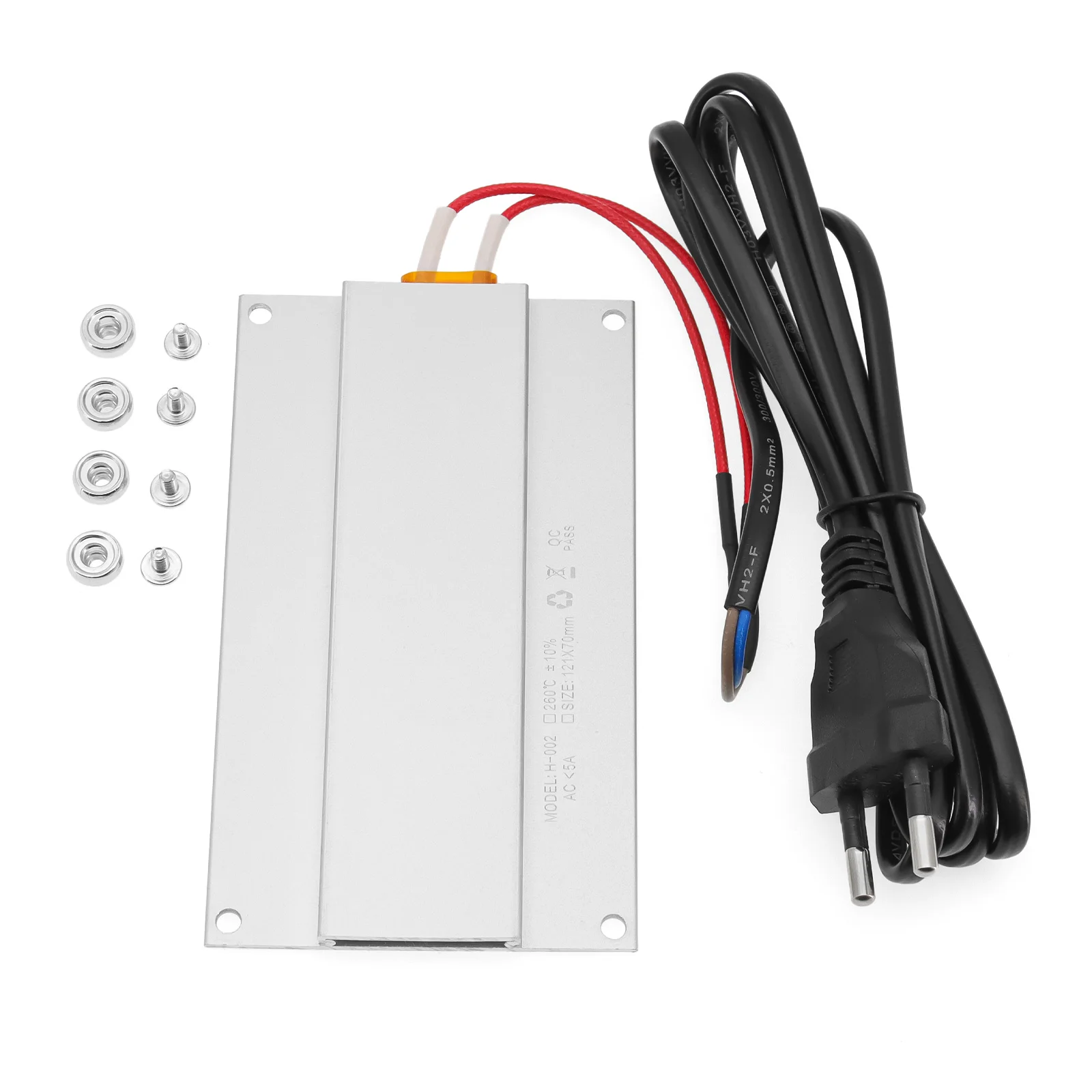 600W 220V PTC 가열 플레이트 칩 BGA 솔더링 볼 분리 알루미늄 LED 제거 용접 스테이션 미국/EU 플러그 해체 보드 도구