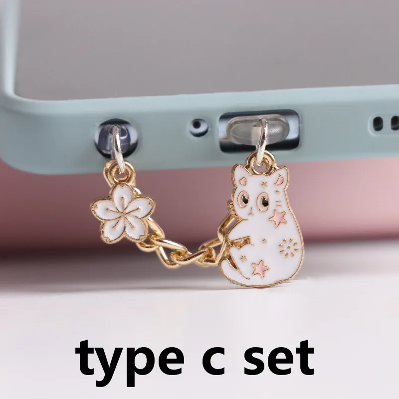 type c white set