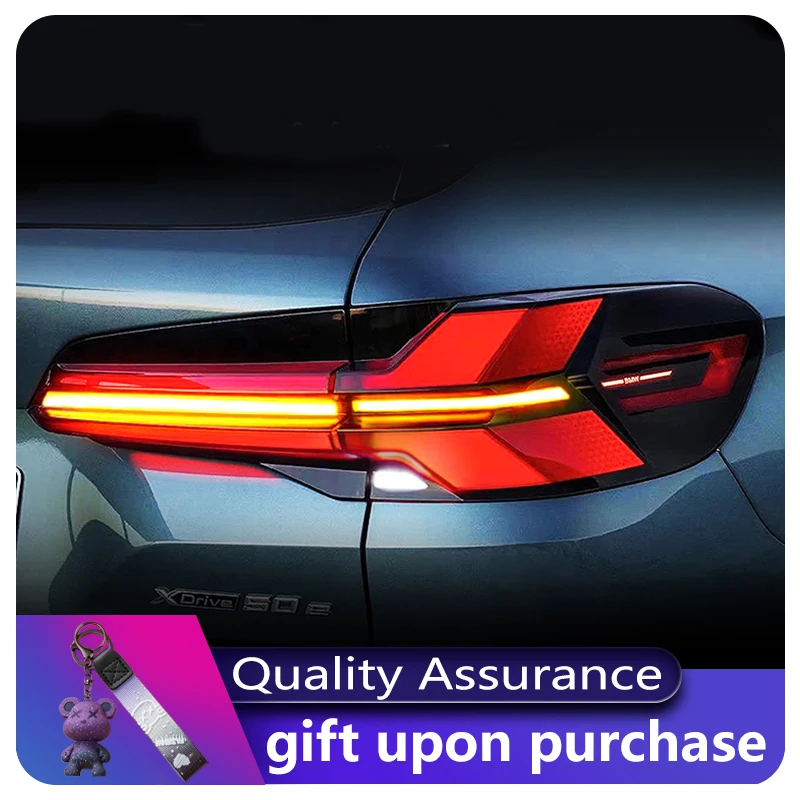 

Auto Taillight For BMW X5 G05 2019-2023 Rear Light Arrow Shape LED Assembly Modified Animation Upgrade Brake Tool Car Accessory