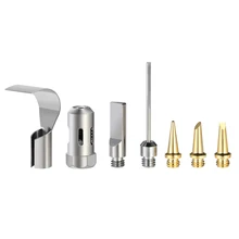 

Soldering Tip, 7 Pcs/Set Gas Soldering Iron Kit Electric Foam Cutter Solder Tips Welding Tool Accessories