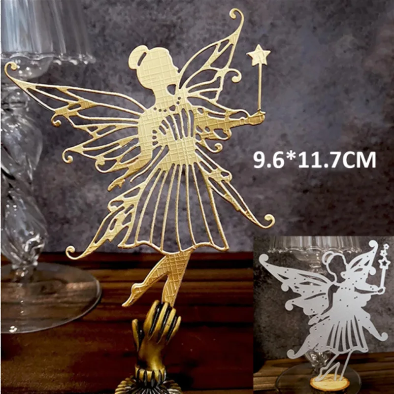 

Crazyclown Angel Metal Cutting Dies for DIY Scrapbook Cutting Die Paper Cards Embossed Decorative Craft Die Cut New