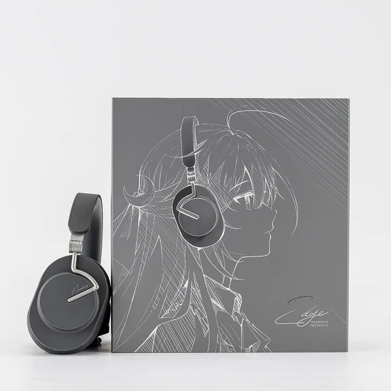 最終値下げ　早い者勝ち！！ほぼ新品　moondrop edge グレー MOONDROP EDGE Portable Wireless ANC Headphone | MOONDROP