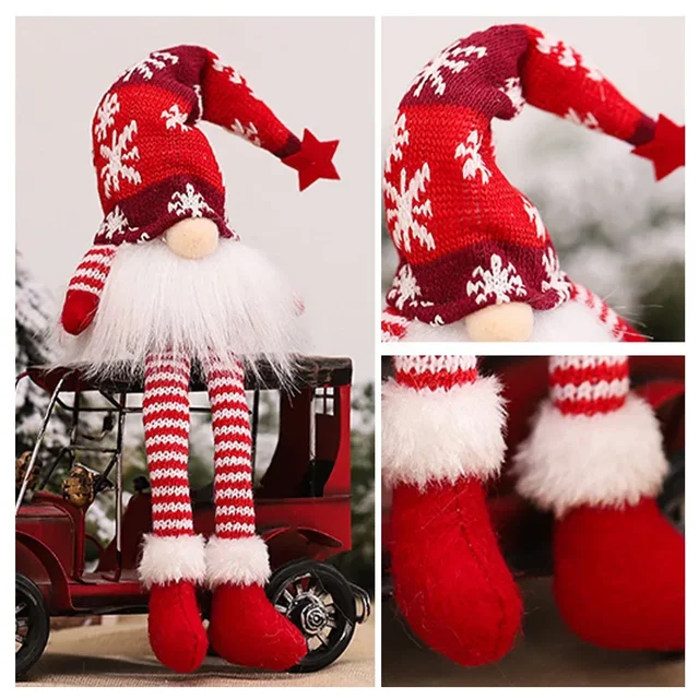 LED Christmas Faceless Gnome 5