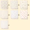 Cute Printed Baby Blanket Soft 2 Layer Cotton Receive Blankets for Newborn Bath Towel Summer Bedding Baby Items Mother Kids 6