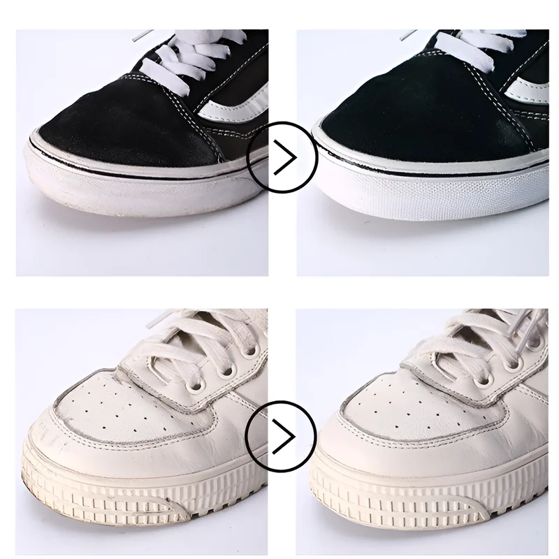 Shoes Cleaning Agent Clean Shoe Stain Whitening Cleansing Polish Foam Deoxidizer Gel for Sneaker Remove Yellow Edge